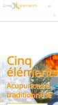 Mobile Screenshot of cinq-elements.com